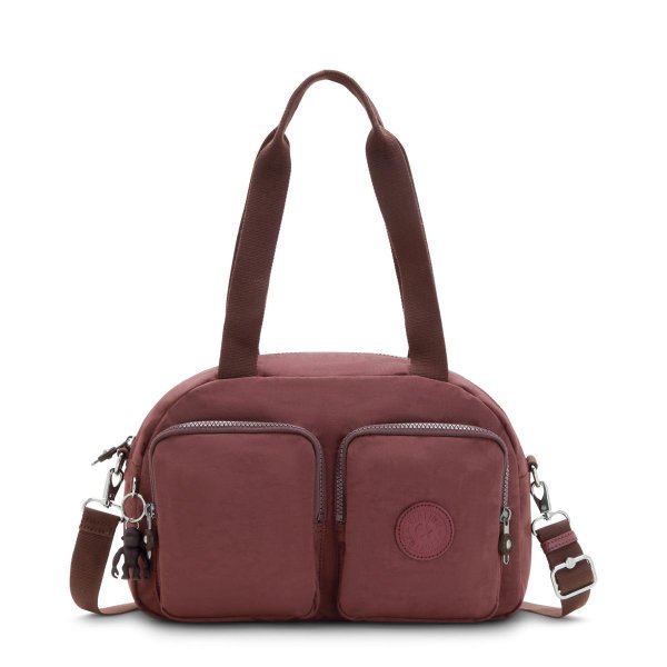 Kipling Cool Defea 11 Liter Damen Reißverschlusstasche KI2849 Mahogany