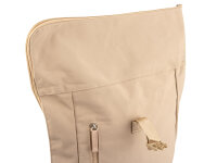 Franky RS77 Freizeit-Rucksack Rollfalte ca. 17 Liter beige