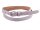 Prato Gürtel G02 ovale Schnalle S light grey 90 cm