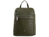 Prato LM Joyce S864-G genarbtes PU City-Rucksack olive
