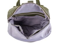 Prato LM Joyce S864-G genarbtes PU City-Rucksack olive