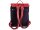 Prato LM Shahid Cityrucksack Daypack geprägtes Rindleder, 28 x 33 x 10 cm (B x H x T) - AL14-1 red