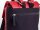 Prato LM Shahid Cityrucksack Daypack geprägtes Rindleder, 28 x 33 x 10 cm (B x H x T) - AL14-1 red
