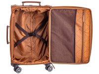 The Chesterfield Brand C21.500531 Spinner "New York" Waxed Pull Up Leder Koffer cognac