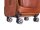 The Chesterfield Brand C21.500531 Spinner "New York" Waxed Pull Up Leder Koffer cognac