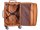 The Chesterfield Brand C21.500531 Spinner "New York" Waxed Pull Up Leder Koffer cognac
