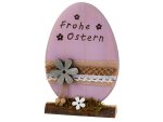 Mel-O-Design Osterei aus Holz mit Aufdruck " Frohes...