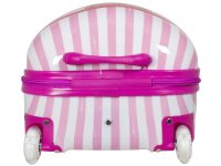 Monopol Kindertrolley mit LED-Licht in den Rollen Teddy Bär Girl Gr.S/M