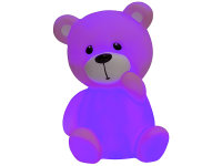 Monopol 45477 LED Nachtlicht Teddy Bär pink