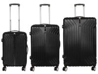 Monopol 37880 ABS Koffer "Palma" 3D-Struktur...