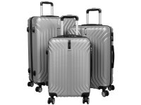 Monopol 37880 ABS Koffer "Palma" 3D-Struktur...