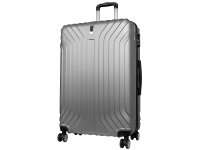Monopol 37880 ABS Koffer "Palma" 3D-Struktur Gr. S/M/L silber