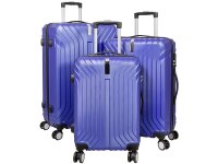 Monopol 37880 ABS Koffer "Palma" 3D-Struktur...