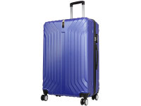 Monopol 37880 ABS Koffer "Palma" 3D-Struktur Gr. S/M/L blau