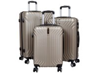 Monopol 37880 ABS Koffer "Palma" 3D-Struktur...