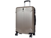 Monopol 37880 ABS Koffer "Palma" 3D-Struktur Gr. S/M/L champagner