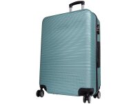 Monopol 45476 ABS Koffer "Malaga" 3D-Struktur Gr. S/M/L türkis