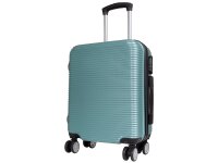 Monopol 45476 ABS Koffer "Malaga" 3D-Struktur Gr. S/M/L türkis