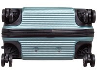 Monopol 45476 ABS Koffer "Malaga" 3D-Struktur Gr. S/M/L türkis
