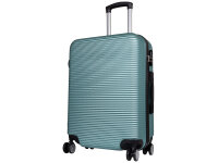 Monopol 45476 ABS Koffer "Malaga" 3D-Struktur Gr. S/M/L türkis