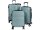 Monopol 45476 ABS Koffer "Malaga" 3D-Struktur Gr. S/M/L türkis