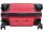 Monopol 45476 ABS Koffer "Malaga" 3D-Struktur Gr. S/M/L rot