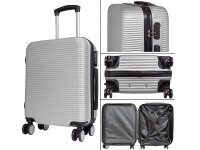 Monopol 45476 ABS Koffer "Malaga" 3D-Struktur...