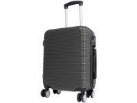 Monopol 45476 ABS Koffer "Malaga" 3D-Struktur Gr. S/M/L anthrazit