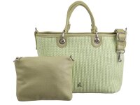 Prato LM Joyce Handtasche Kurzgrifftasche pistachio