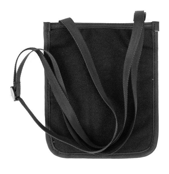 traveller T19212001 Brustbeutel Neck Pouch ca. 15 x 18 cm schwarz
