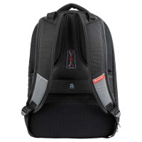 traveller T19400101 Rucksack Quick Scan ca. 24 L mit Laptopfach 17" schwarz