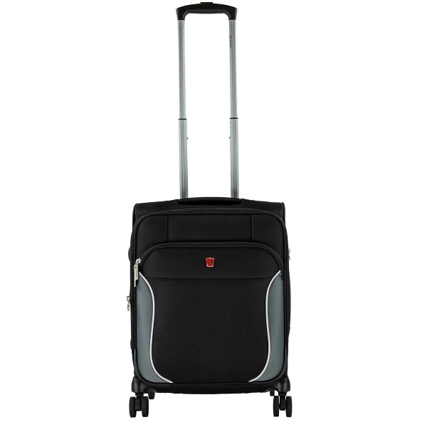 traveller T19400801 Reisekoffer 54er Expand Gr. S mit TSA-Schloss ca. 30 L schwarz