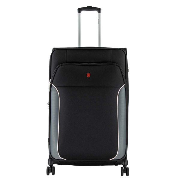 traveller T19401001 Reisekoffer 77er Expand Gr. L mit TSA-Schloss ca. 80 L schwarz
