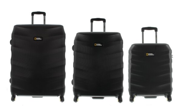 National Geographic Arete Spinner 4 Rollen TSA Gr. S/M/L/SET Black