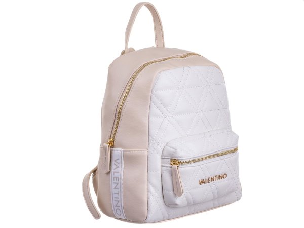 Valentino Bags Palm Re 9 Liter Damen Rucksack VBS6V703 Bianco Ecru