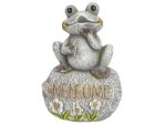 Mel-O-Design 2416 Frosch sitzend auf...