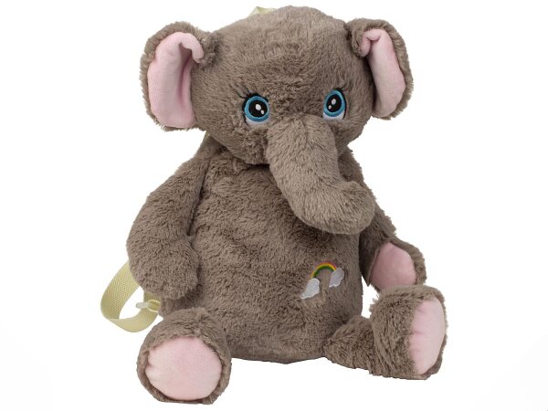 Mel-O-Design 4274 Rucksack Elefant mit hübschen Augen ca. 42cm Elefant