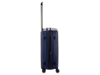 Franky PP14/19 Spinner 65er mit TSA-Zahlenschloss und Dehnfalte darkblue