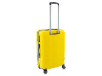 Franky PP14/19 Spinner 65er mit TSA-Zahlenschloss und Dehnfalte yellow