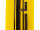 Franky PP14/19 Spinner 65er mit TSA-Zahlenschloss und Dehnfalte yellow
