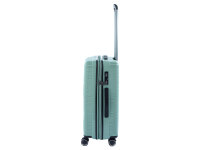Franky PP14/19 Spinner 65er mit TSA-Zahlenschloss und Dehnfalte green
