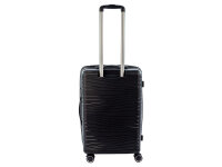 Franky PP14/19 Spinner 65er mit TSA-Zahlenschloss und Dehnfalte black
