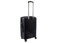 Franky PP14/19 Spinner 65er mit TSA-Zahlenschloss und Dehnfalte black