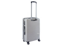 Franky PP14/19 Spinner 65er mit TSA-Zahlenschloss und Dehnfalte grey