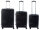 Franky PP14/19 Spinner 3er Set 55er/65er/75er mit TSA-Zahlenschloss black