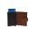 The Chesterfield Brand Antique Buff Crumbled RFID Safe Leder Geldbörse Praque C08.0442 31 cognac