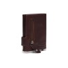 The Chesterfield Brand Antique Buff Crumbled RFID Safe Leder Kartenetui Portland C08.0443 01 brown