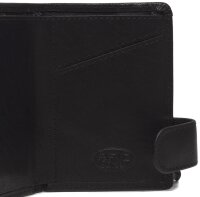 The Chesterfield Brand Antique Buff Crumbled RFID Safe Leder Kartenetui Portland C08.0443 00 black