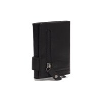 The Chesterfield Brand Antique Buff Crumbled RFID Safe Leder Kartenetui Portland C08.0443 00 black