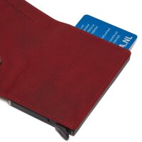 The Chesterfield Brand Antique Buff Crumbled RFID Safe Leder Kartenetui Portland C08.0443 04 rot